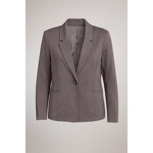 Torrid Chelsea Studio Luxe Ponte Blazer Gray Size 1 New with tags